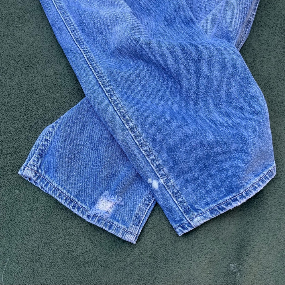V-Neck Denim Overalls - Picture 9 of 10